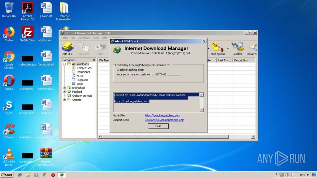 IDM Crack 6.42 Build 42 Patch + Serial Key Download 